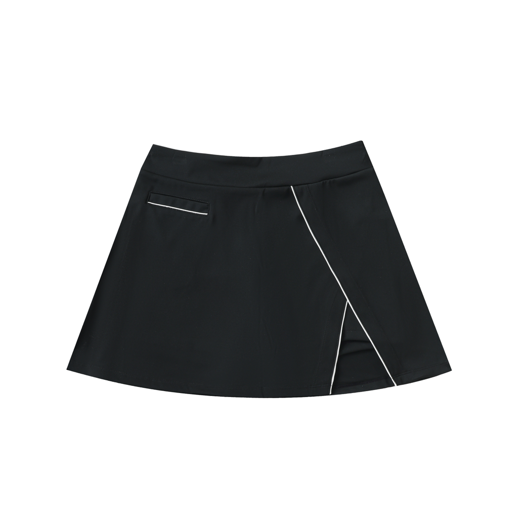 AV Girls High-Waisted A-Line Skort with Pockets