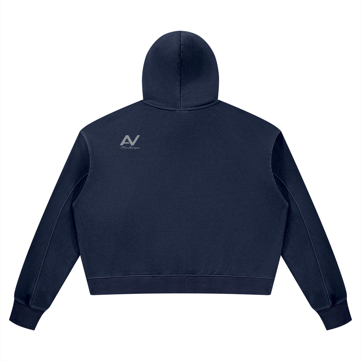 AV Gilrs Vintage Wash Heavyweight Hoodie – Teddy Bear Graphic