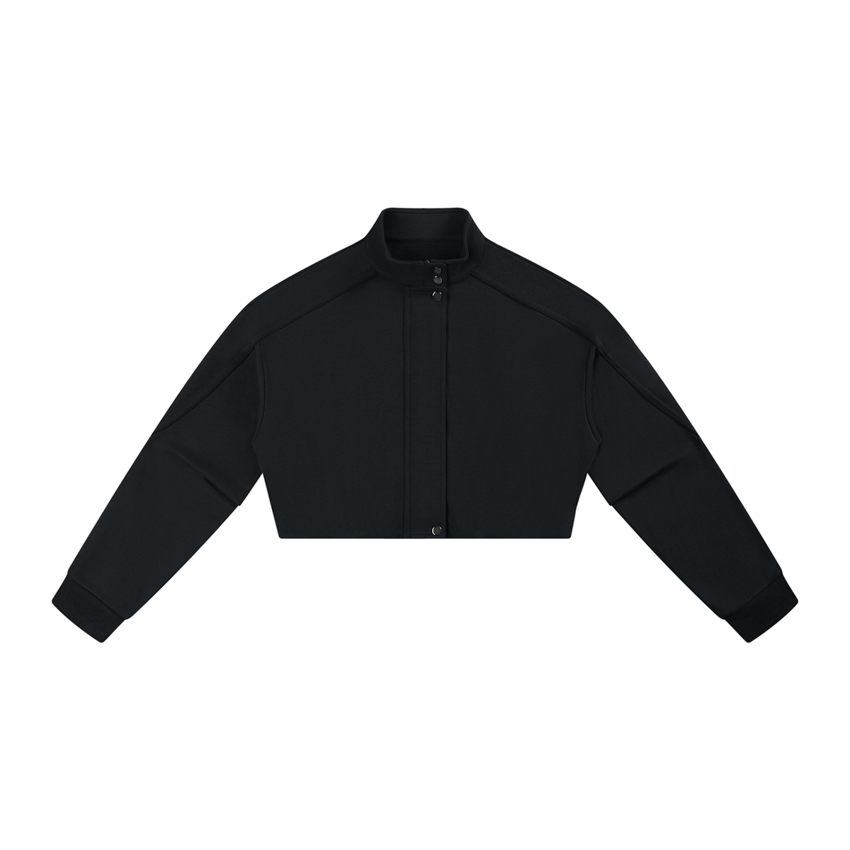 AV Girls Cropped Button-Front Jacket – Casual Streetwear