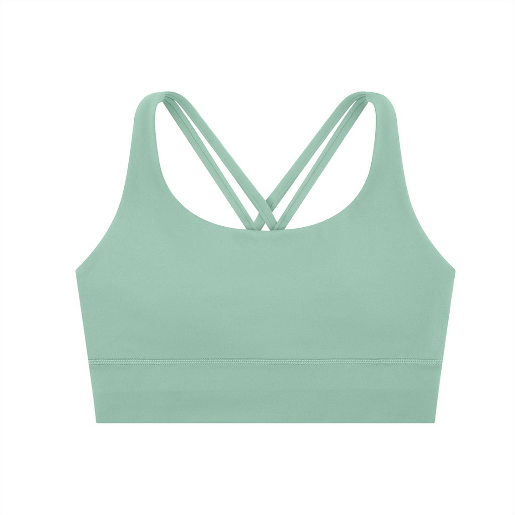 Strappy Criss-Cross Sports Bra