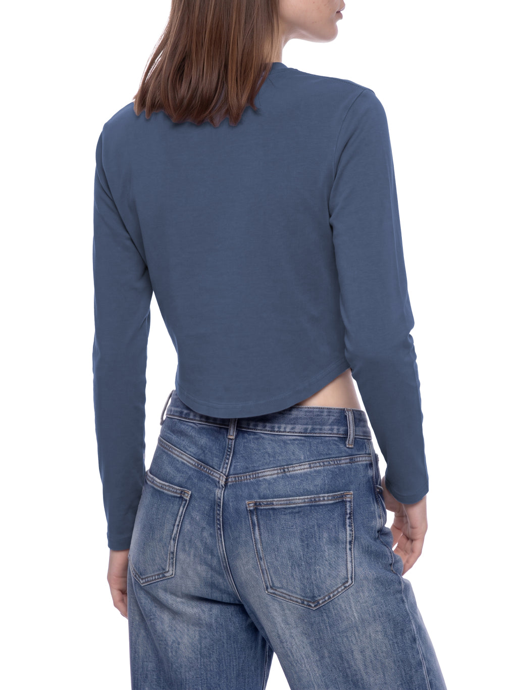 Girls Vintage Wash Slim T-Shirt