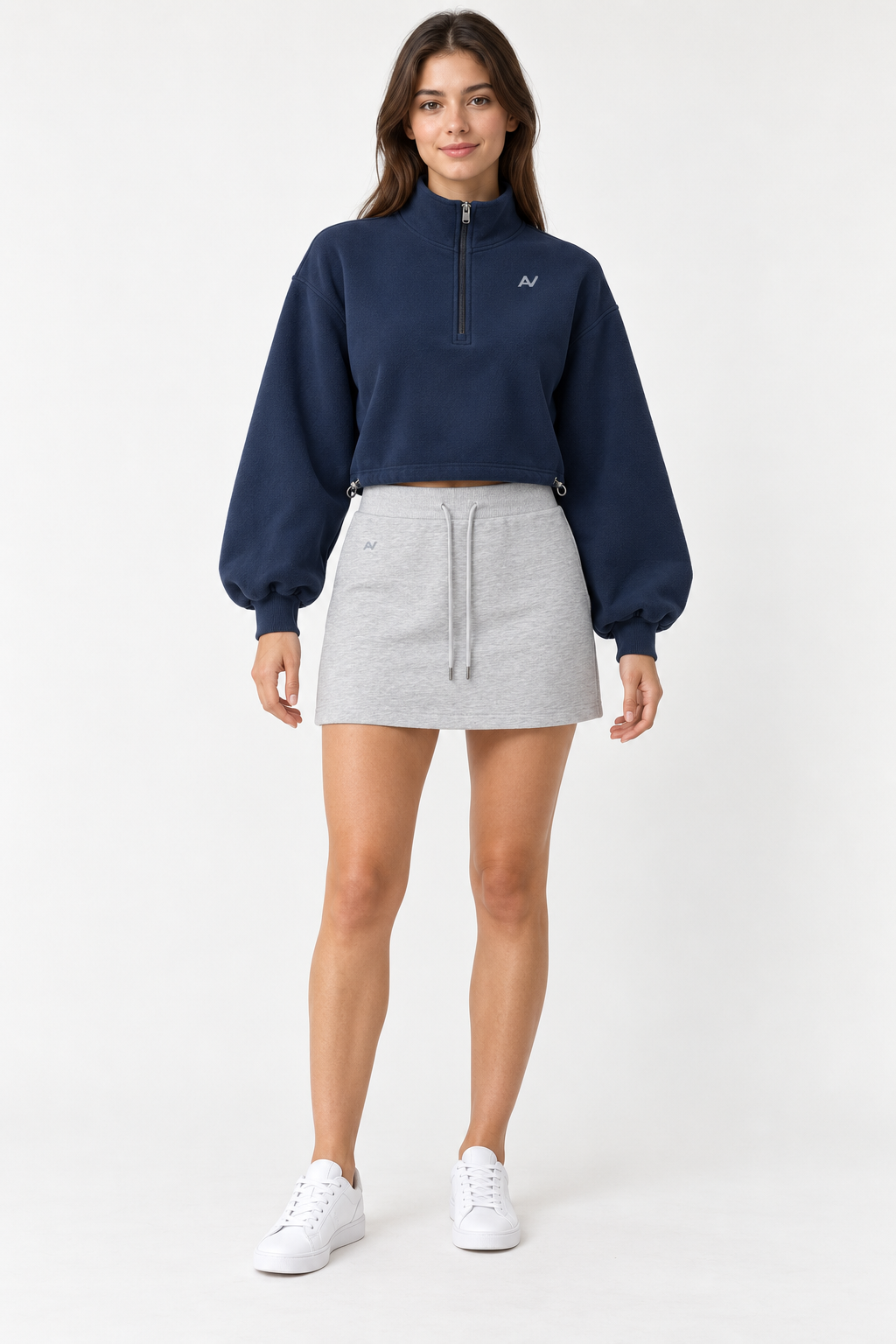 AV Essential Drawstring Mini Skirt