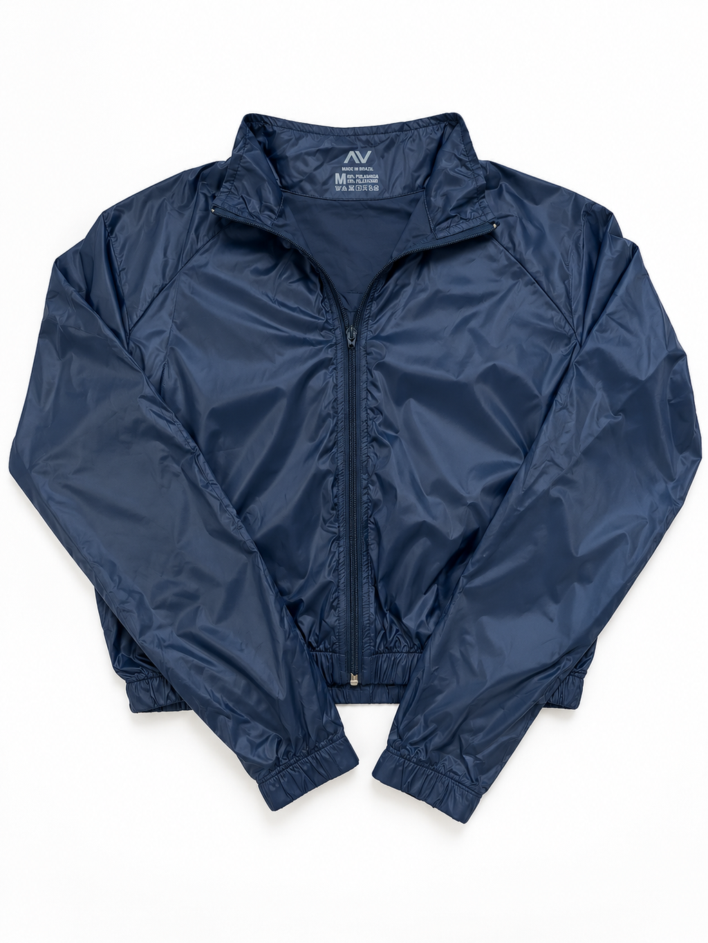 AV Luxury Brazilian Windbreaker Jacket – Navy Blue