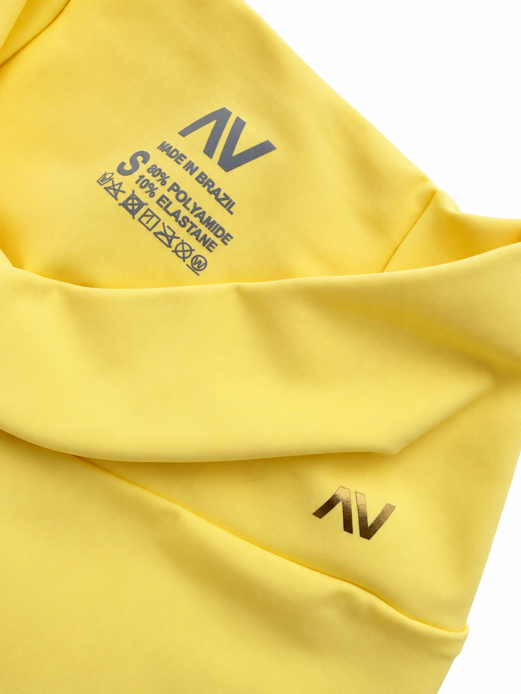 AV Premium Yellow Activewear Set – Made in Brazil