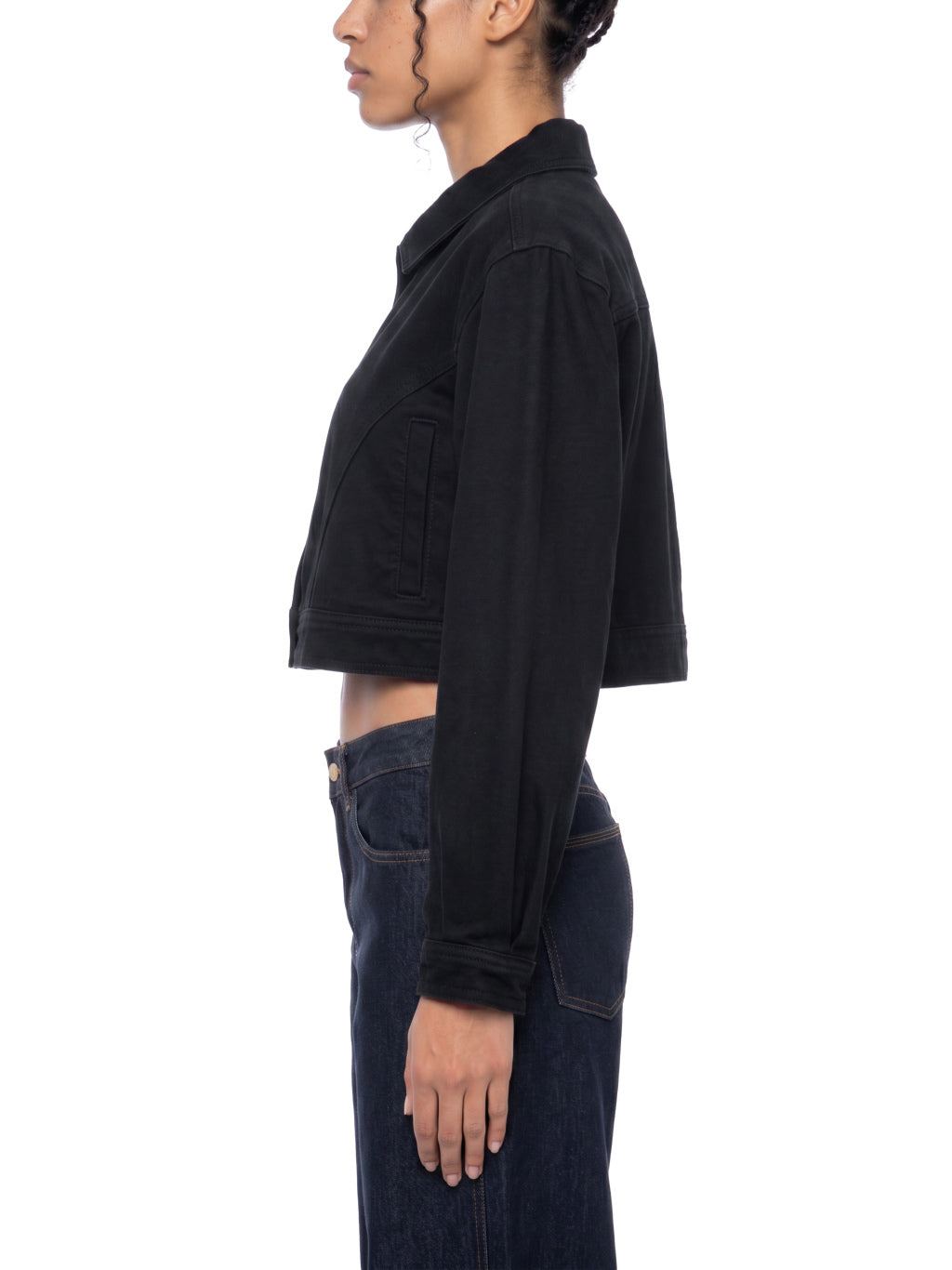 AV Girls Crop Denim Jacket