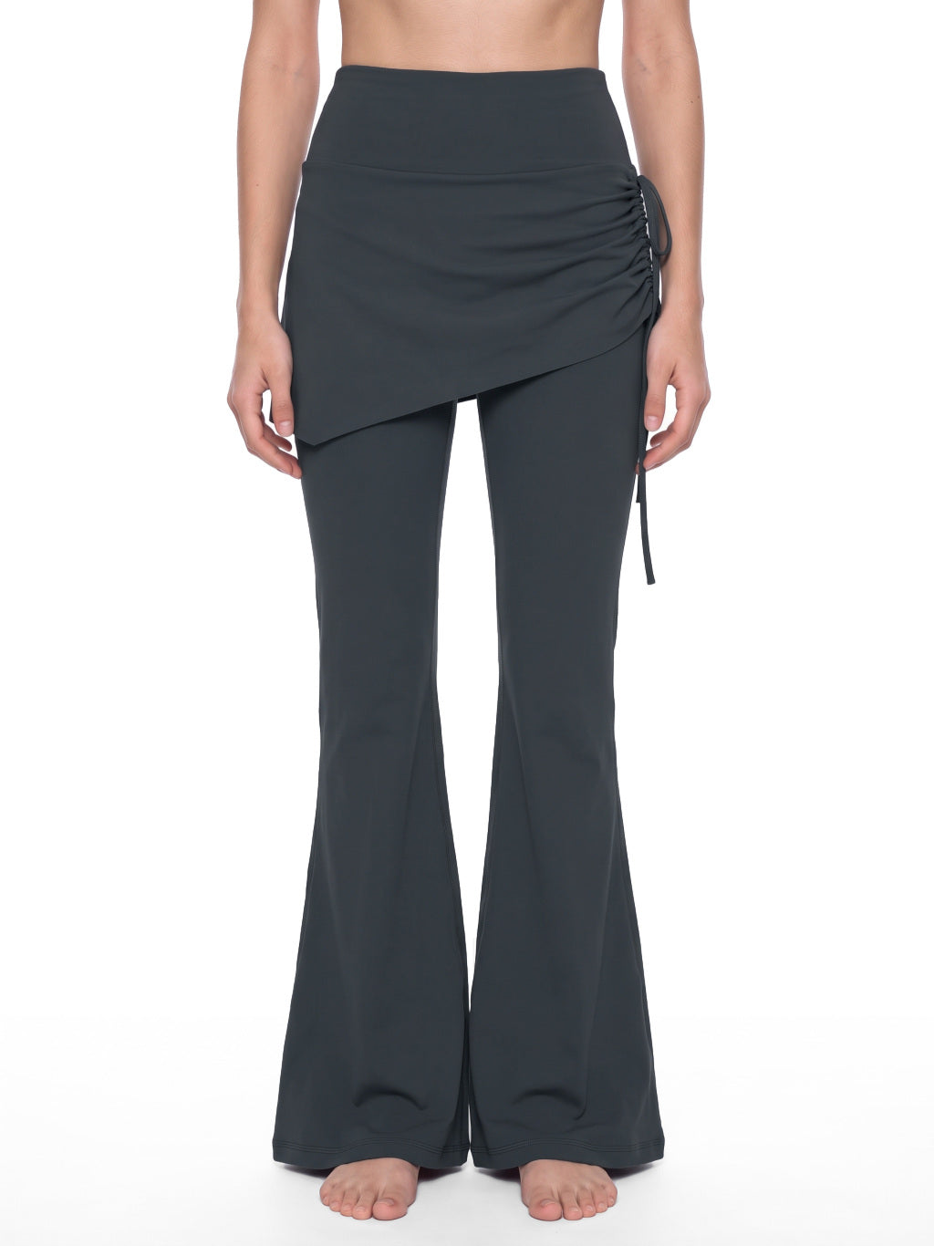 AV Women's Skirted Flare Yoga Leggings | High-Waisted Activewear