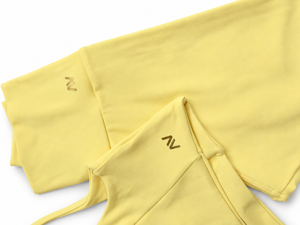 AV Premium Yellow Activewear Set – Made in Brazil