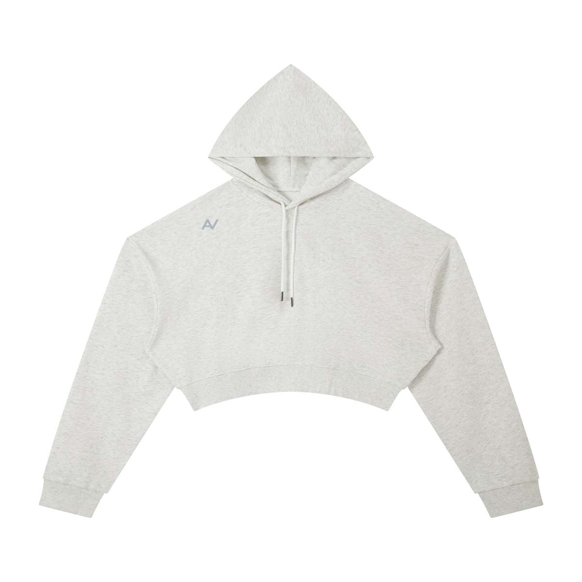 AV Girls Move With Purpose Cropped Hoodie – Black
