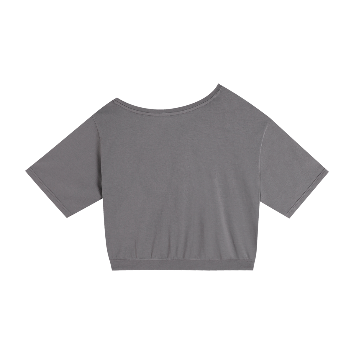 AV Asymmetric Shoulder Oversized Cotton T-Shirt