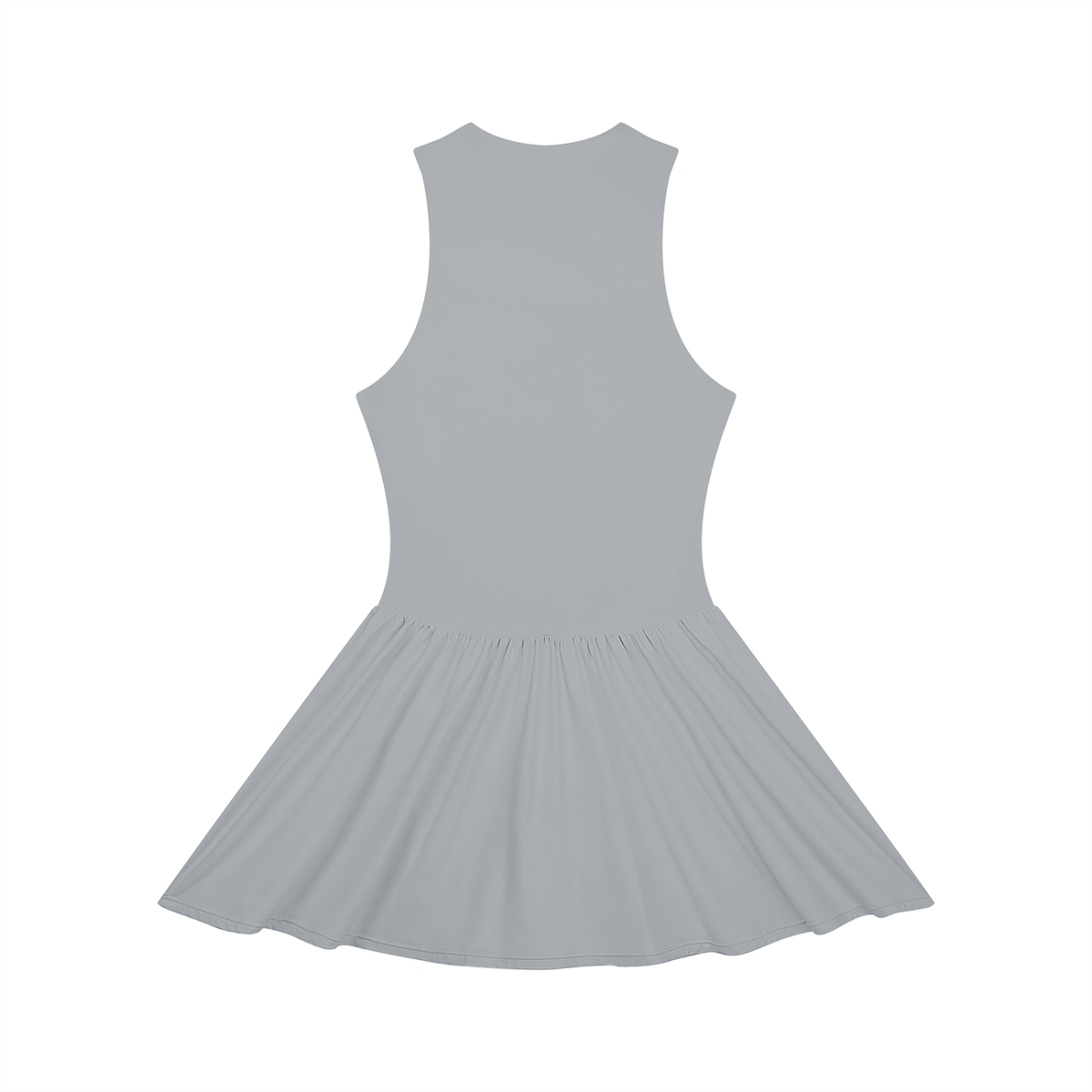 AV Girls Ruched Sleeveless Full-Zip Dress