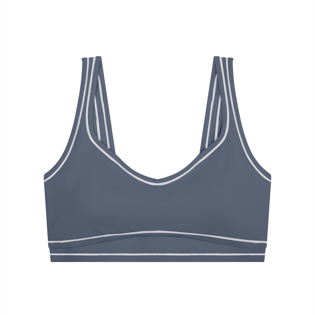 AV Women Topstitching Yoga Sports Bra