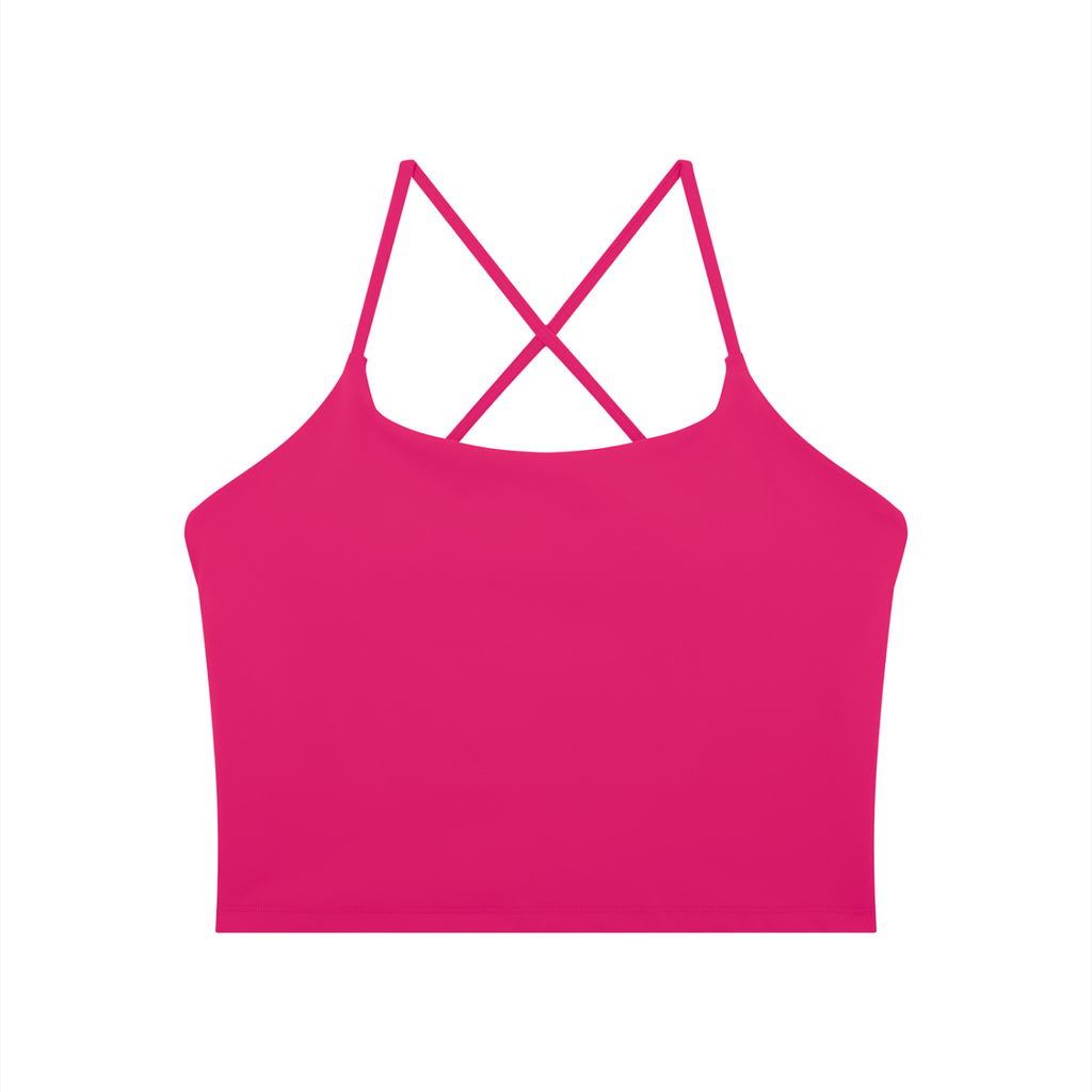 AV Women’s Cross-Back Yoga Tank Top – Elegant Activewear