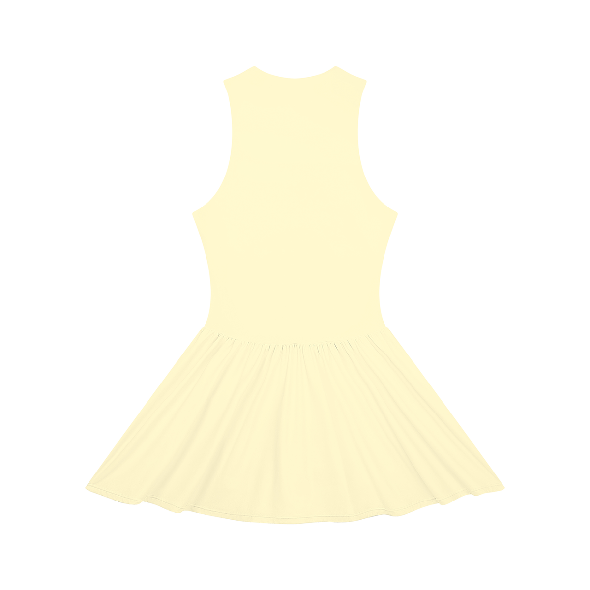 AV Girls Ruched Sleeveless Full-Zip Dress