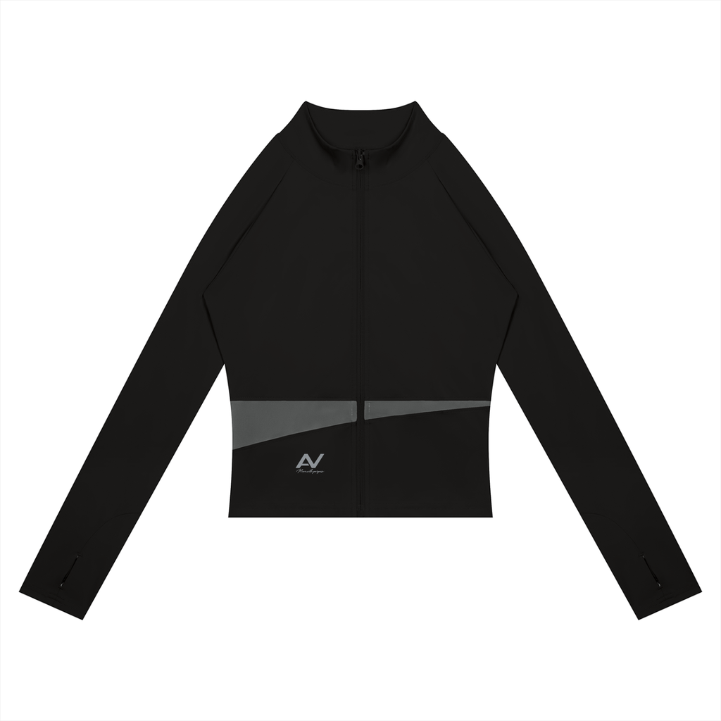 AV Women's Panelled Yoga Jacket – Sculpted Fit Activewear