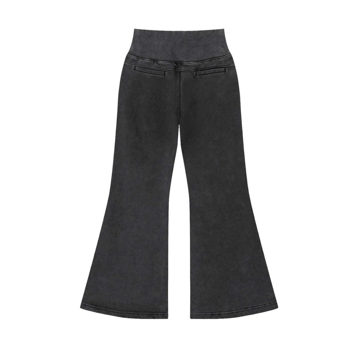 AV Vintage Washed Flared Fleece Trousers