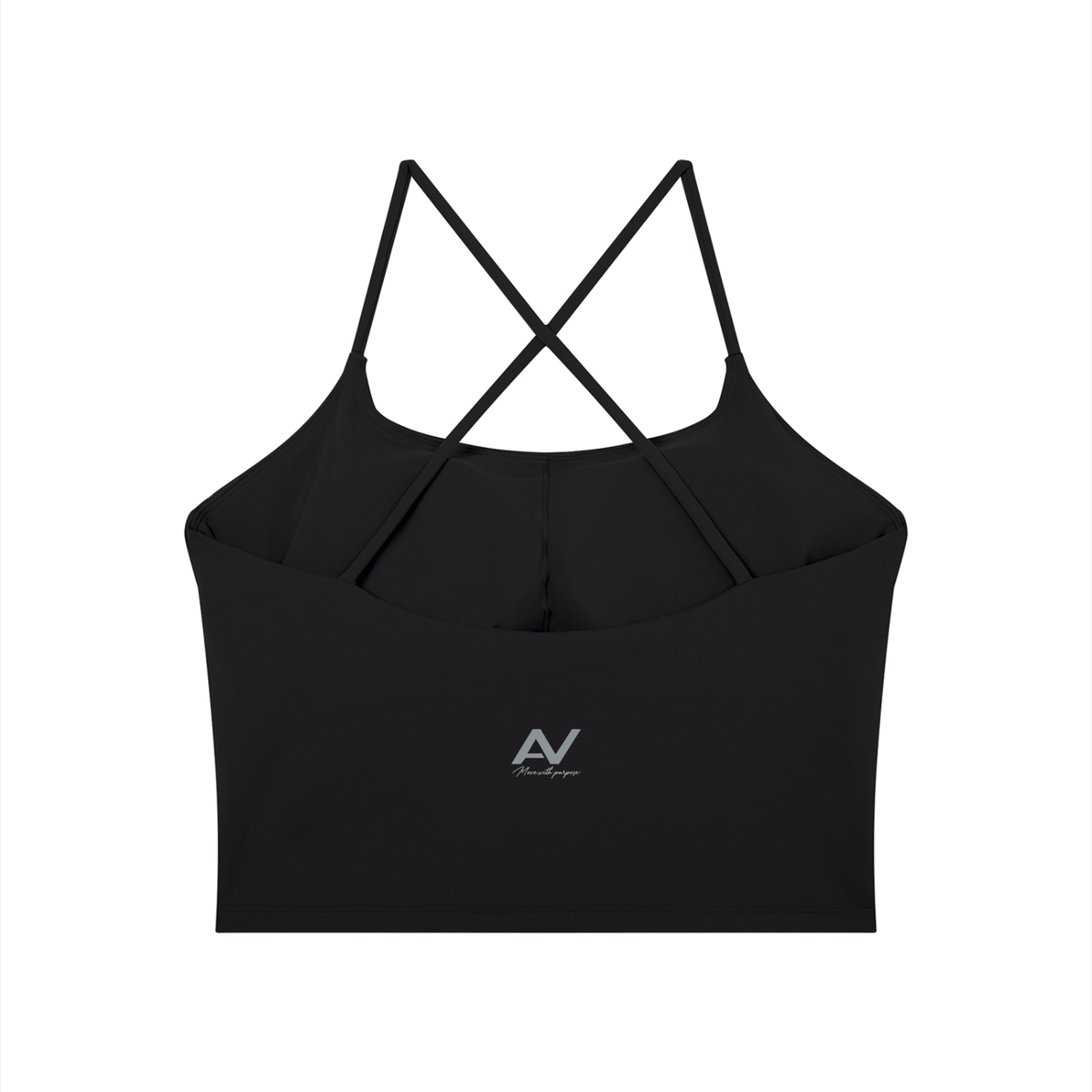 AV Women’s Cross-Back Yoga Tank Top – Elegant Activewear