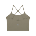 AV Women’s Cross-Back Yoga Tank Top – Elegant Activewear