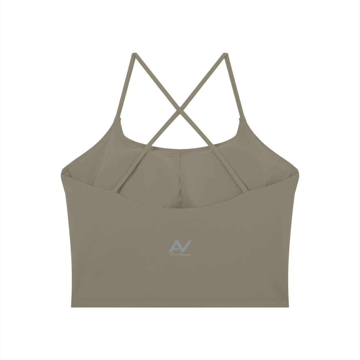 AV Women’s Cross-Back Yoga Tank Top – Elegant Activewear
