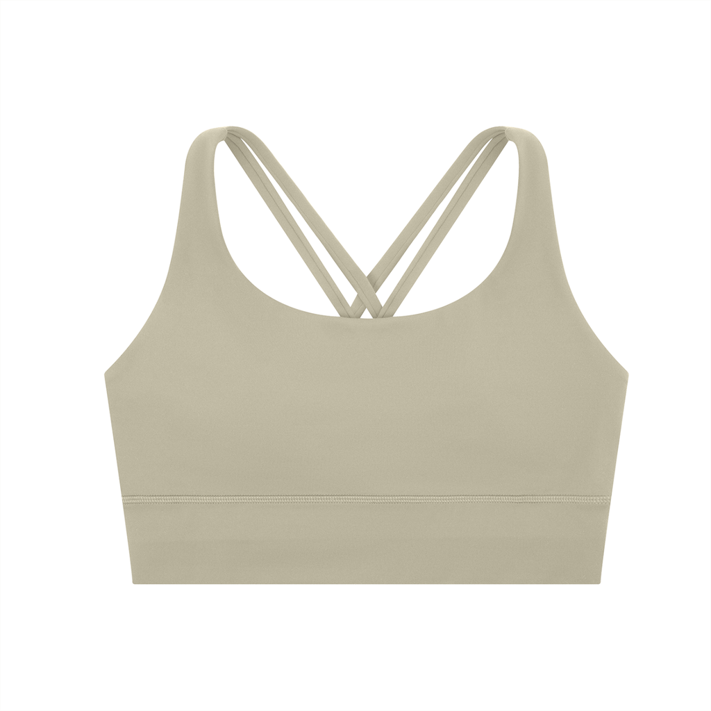 Strappy Criss-Cross Sports Bra