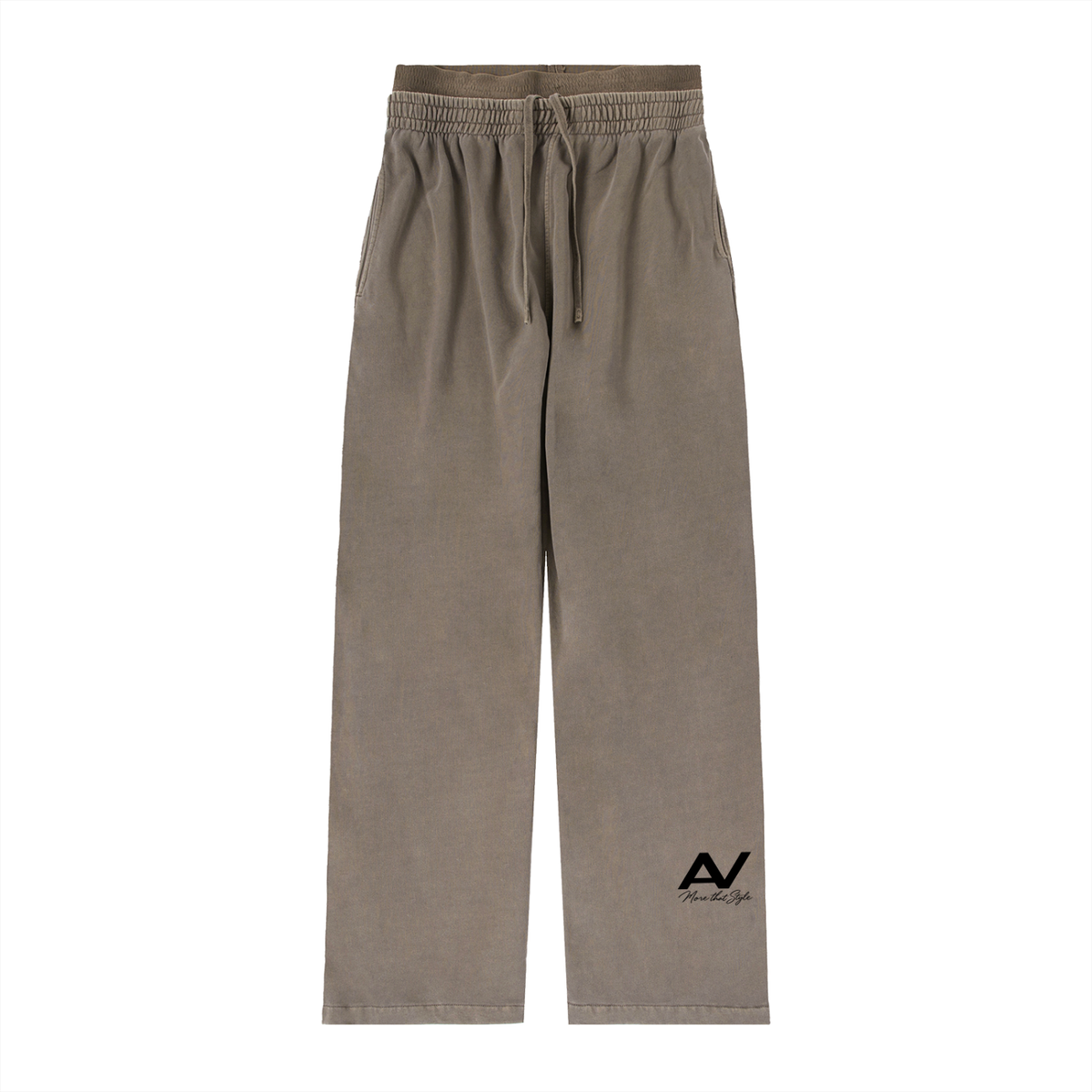 Vintage Washed Waist Pants
